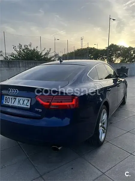 Usado Audi A5 Sportback 225 CV (165 kW) 2014 Azul Utilitario