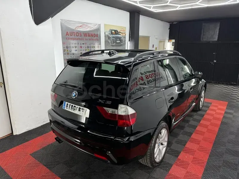 Usado BMW X3 286 CV (210 kW) 2008 Negro SUV