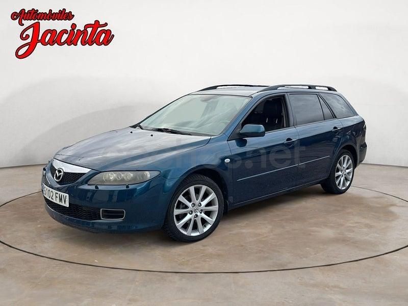 Azul Usado 2007 Mazda 6 Sportive Familiar | 3790 € (Precio justo) - Imagen 1/4
