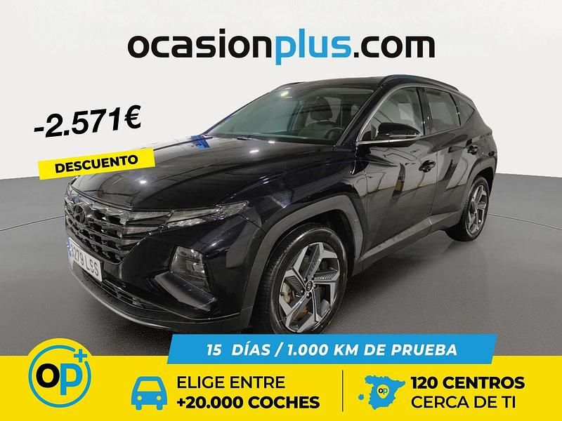 Negro Usado 2021 Hyundai Tucson SUV | 23.490 € (Buen precio) - Imagen 1/4