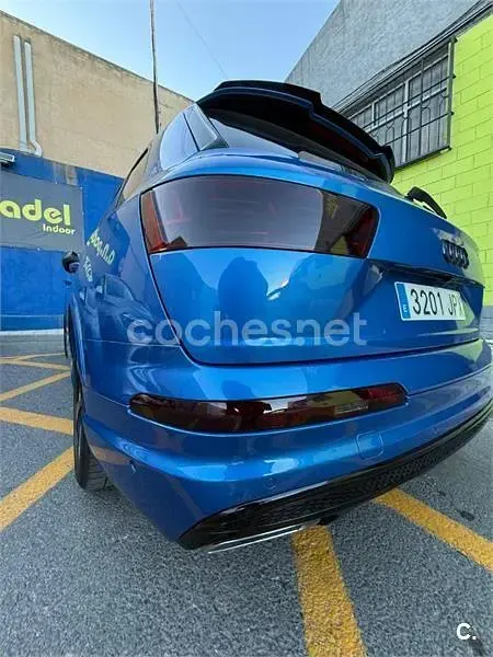 Usado Audi Q7 Design 218 CV (160 kW) 2016 Azul SUV