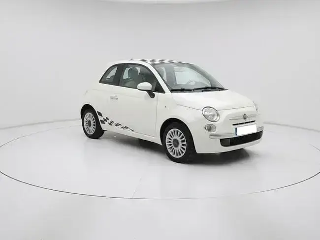 Occasion Fiat 500 Lounge 69 PK (50 kW) 2012 Wit Hatchback