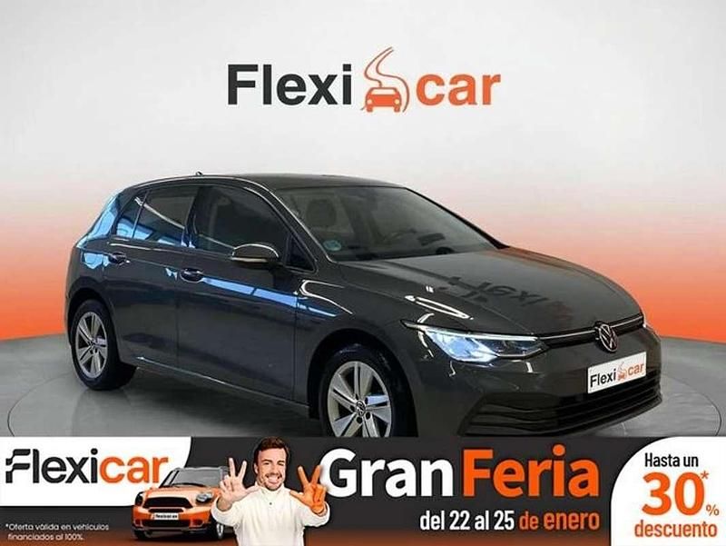 Gris Usado 2021 VW Golf Life Berlina | 17.690 € (Precio justo) - Imagen 1/4