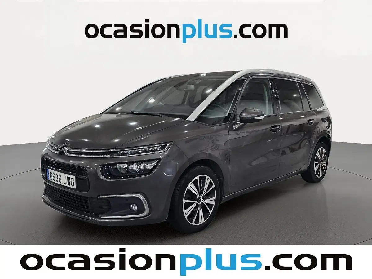 Usado Citroën Grand C4 Picasso Shine 150 CV (110 kW) 2017 Marrón Monovolumen