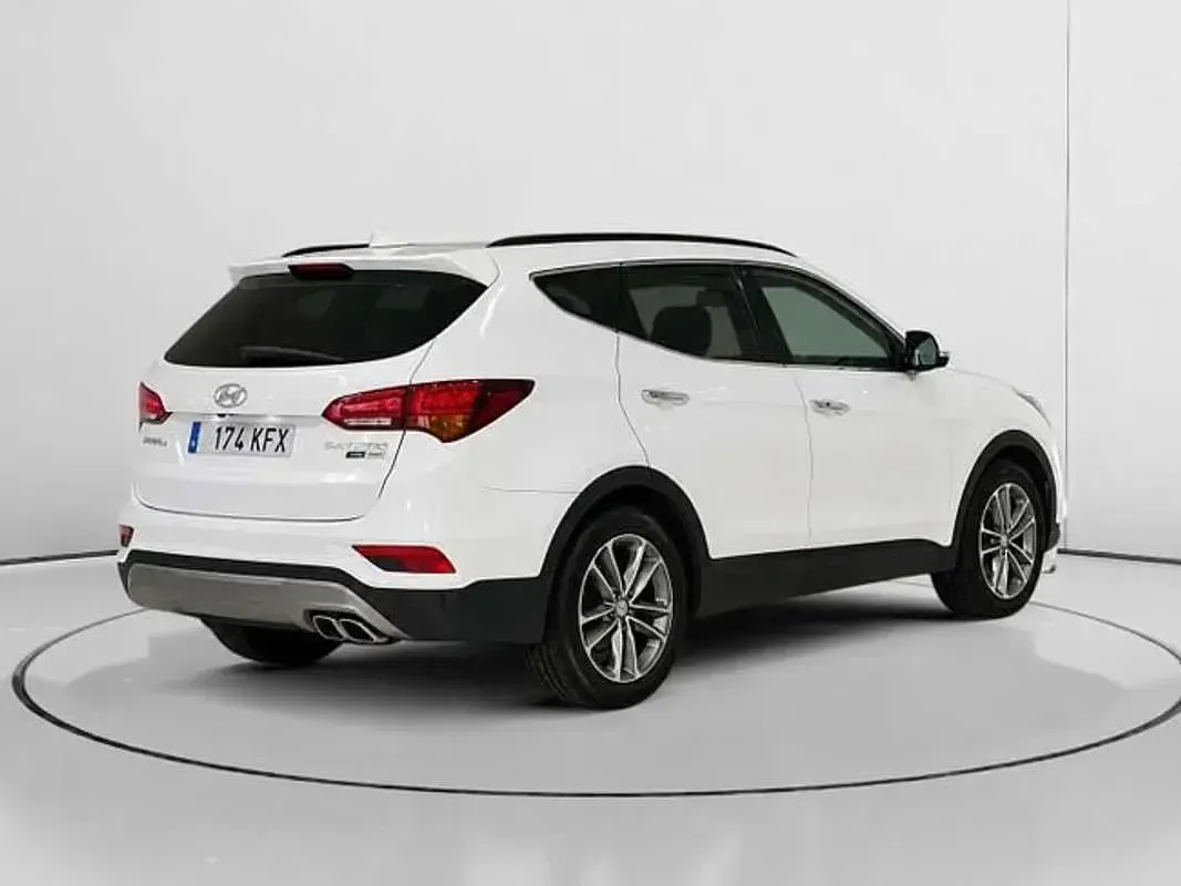 Usado Hyundai Santa Fe Style 201 CV (147 kW) 2017 Blanco SUV