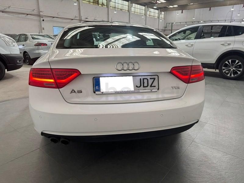 Begagnad Audi A5 Sportback Advanced 150 HK (110 kW) 2015 Vit Halvkombi