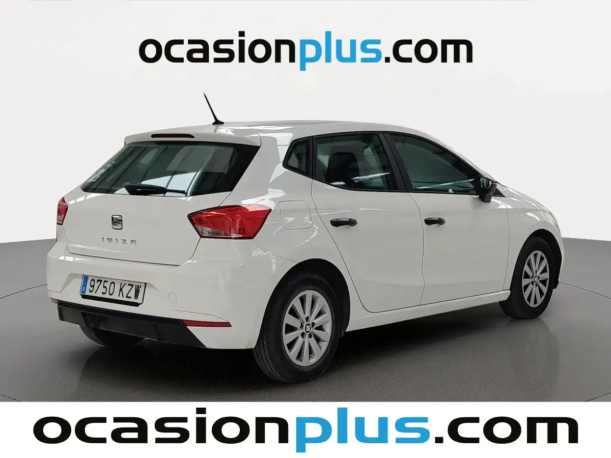 Usado Seat Ibiza Reference 95 CV (69 kW) 2019 Blanco Utilitario