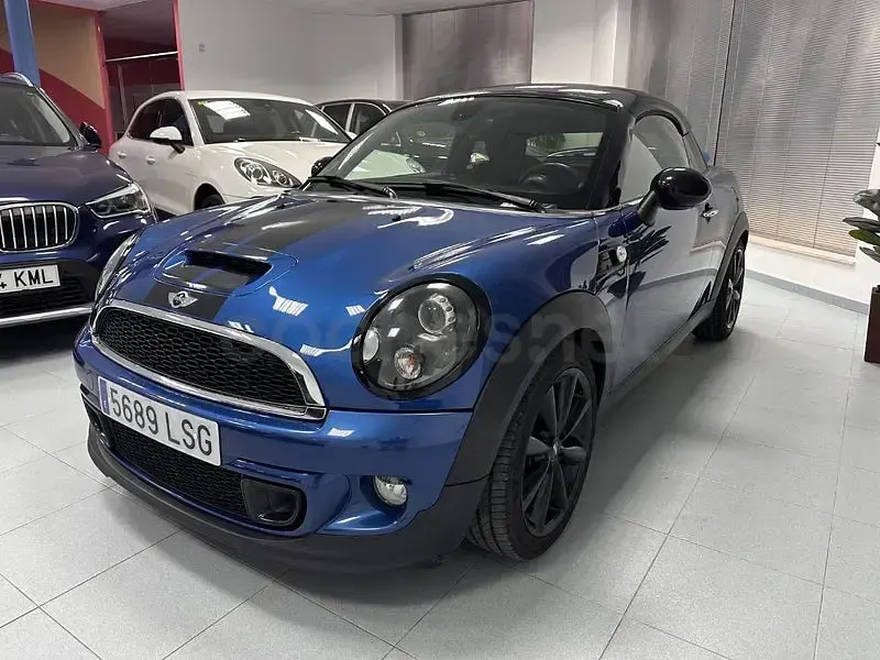 Usado Mini Cooper S Coupé 184 CV (135 kW) 2012 Azul Coupe