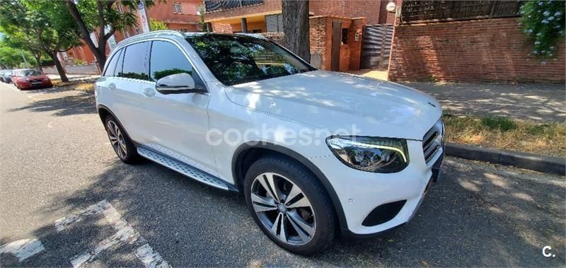 Blanco Usado 2015 Mercedes GLC220 AMG line SUV | 28.950 € (Super precio) - Imagen 1/4