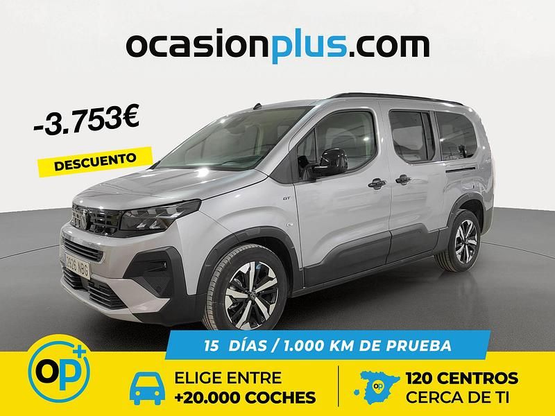 Usado Peugeot Rifter GT 130 CV (95 kW) 2025 Gris Monovolumen