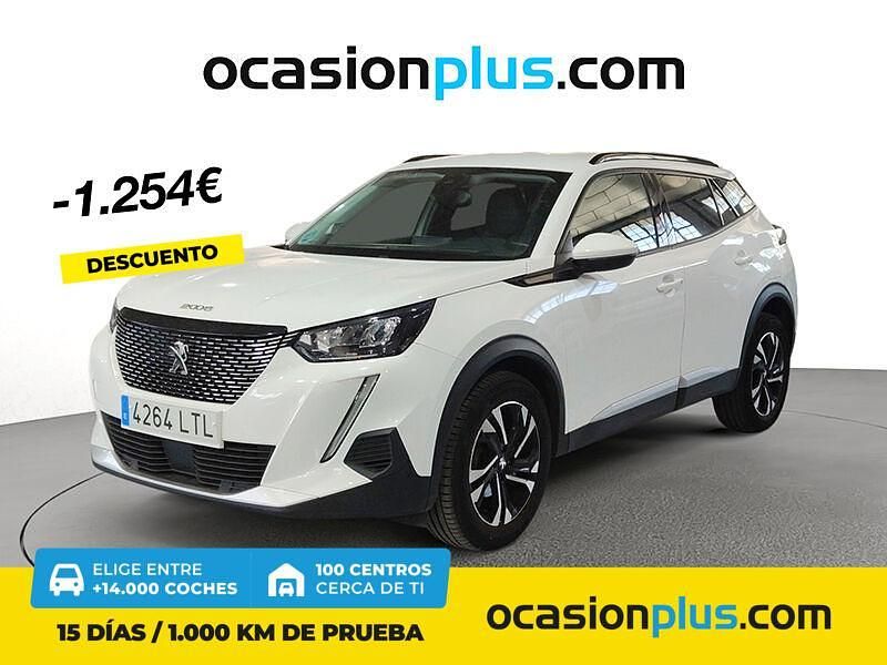 Blanco Usado 2021 Peugeot 2008 Allure SUV | 13.800 € (Buen precio) - Imagen 1/4