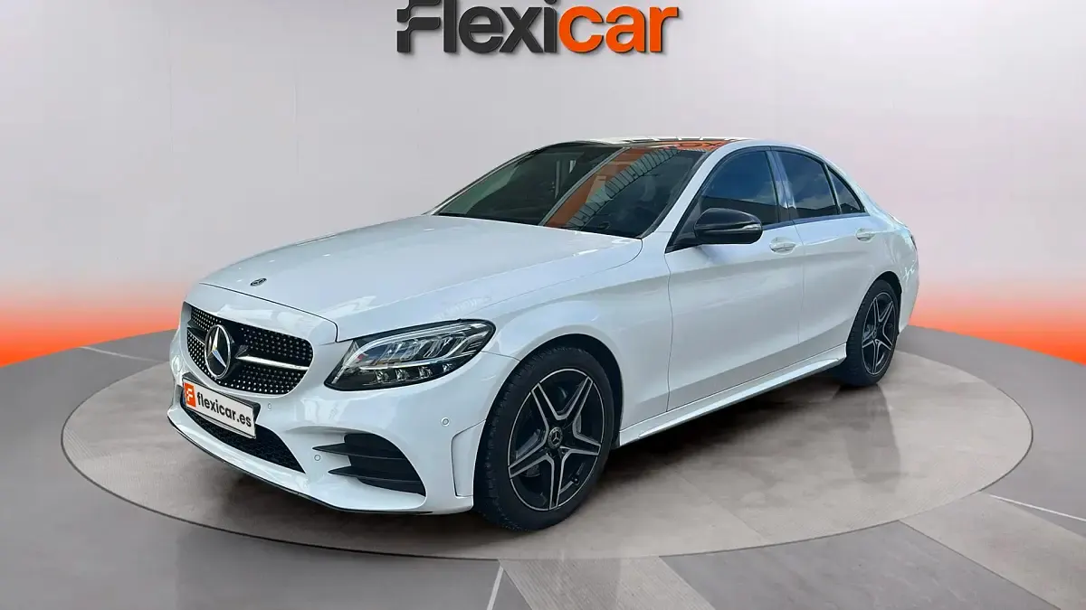 Usado Mercedes C200 160 CV (117 kW) 2020 Blanco Berlina