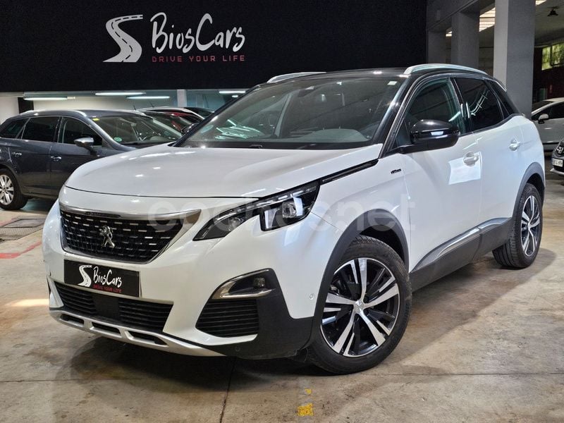 Blanco Usado 2018 Peugeot 3008 GT-line SUV | 17.199 € (Precio justo) - Imagen 1/4