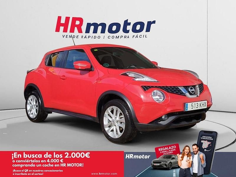 Rojo Usado 2018 Nissan Juke N-Connecta SUV | 13.890 € (Un poco caro) - Imagen 1/4
