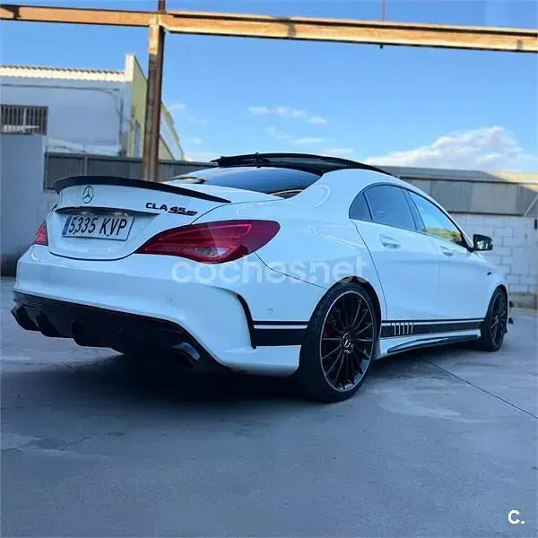 Usado Mercedes CLA45 AMG AMG 360 CV (264 kW) 2014 Blanco Coupe