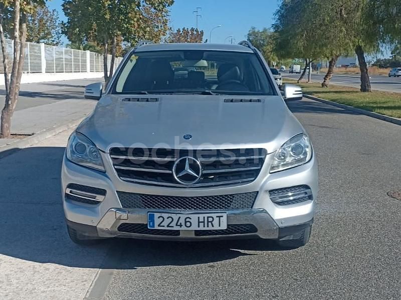 Usado Mercedes ML250 204 CV (150 kW) 2013 Gris / plata SUV