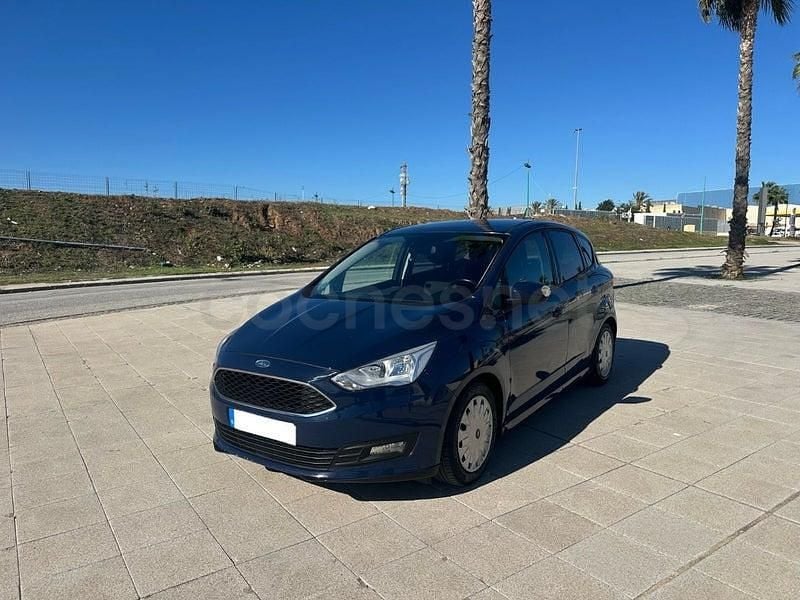 Azul Usado 2017 Ford C-MAX Trend Monovolumen | 8900 € (Precio justo) - Imagen 1/4