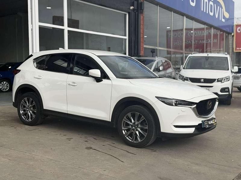 Usado Mazda CX-5 150 CV (110 kW) 2020 Blanco SUV