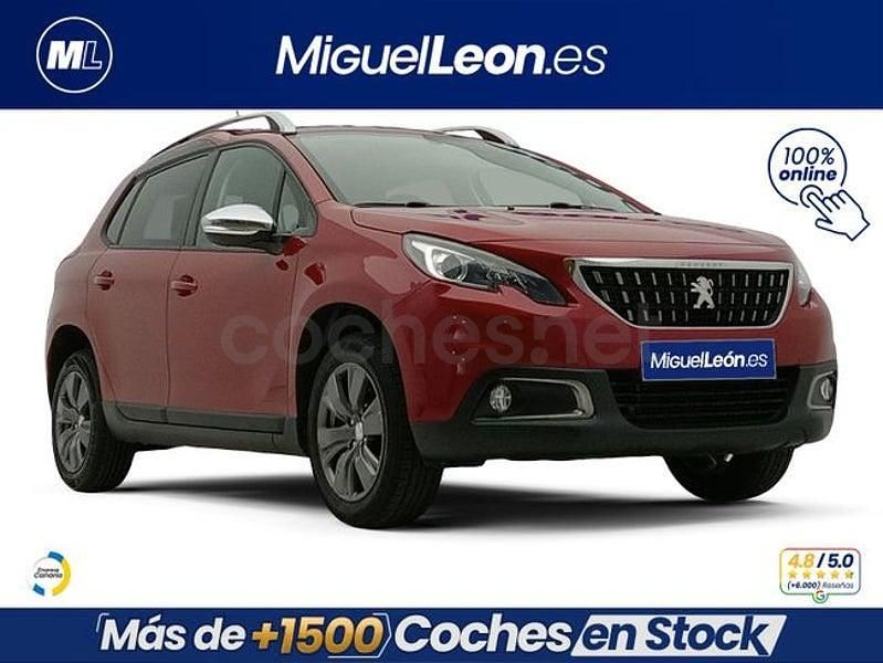 Usado Peugeot 2008 Style 82 CV (60 kW) 2019 Rojo SUV