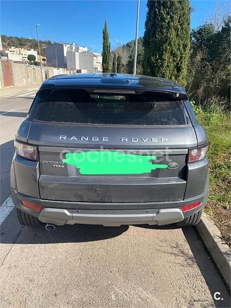 Gris / plata Usado 2015 Land Rover Range Rover evoque Pure SUV | 12.500 € (Buen precio) - Imagen 1/4