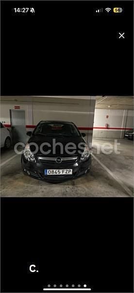 Usado Opel Corsa Enjoy 80 CV (58 kW) 2007 Negro Utilitario