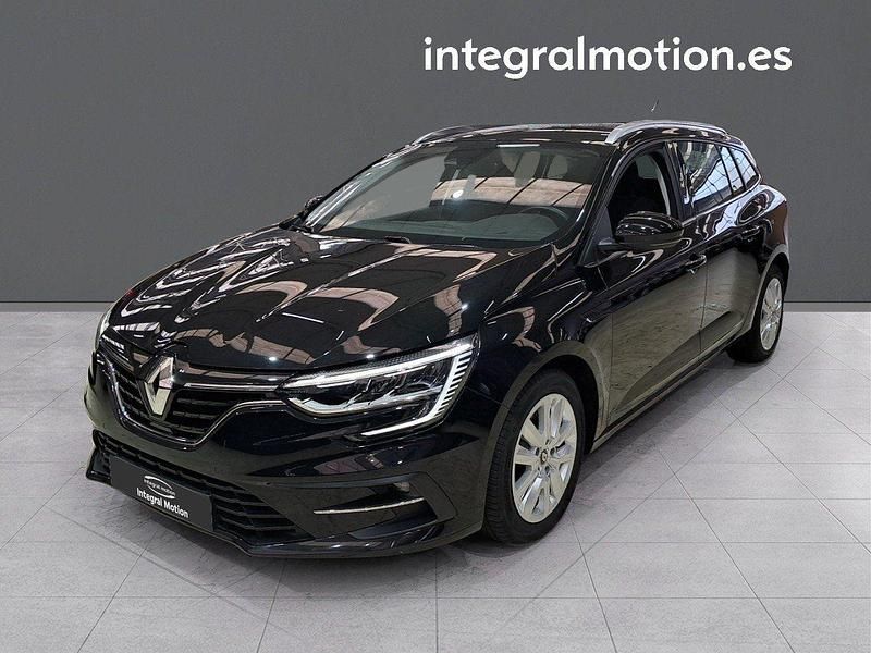 Usado Renault Mégane GrandTour Business 114 CV (83 kW) 2021 Negro Familiar