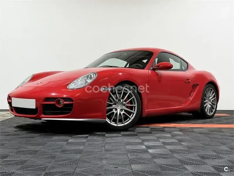 Usado Porsche Cayman 295 CV (216 kW) 2006 Rojo Coupe