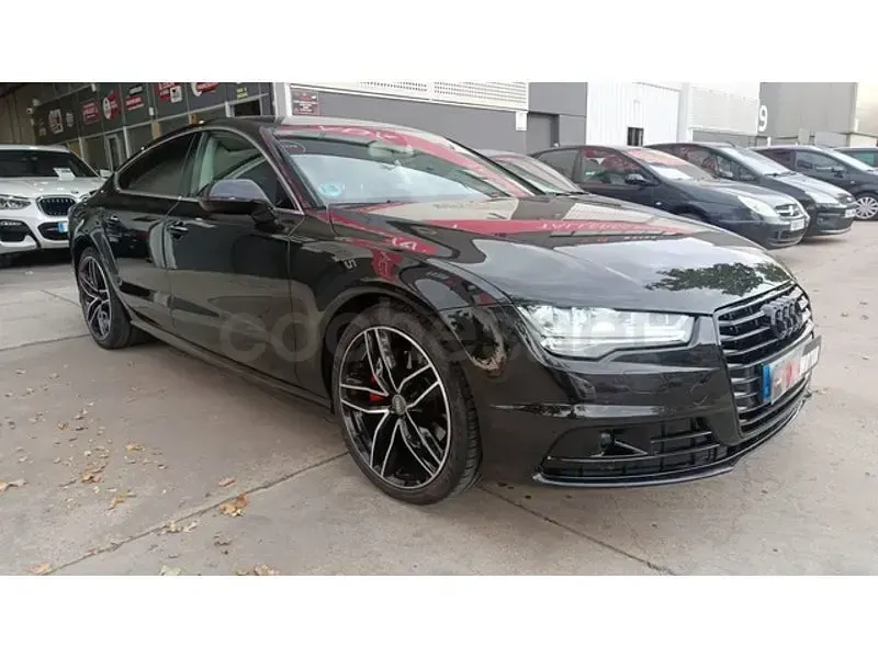 Usado Audi A7 Sportback Ambiente 218 CV (160 kW) 2015 Negro Utilitario