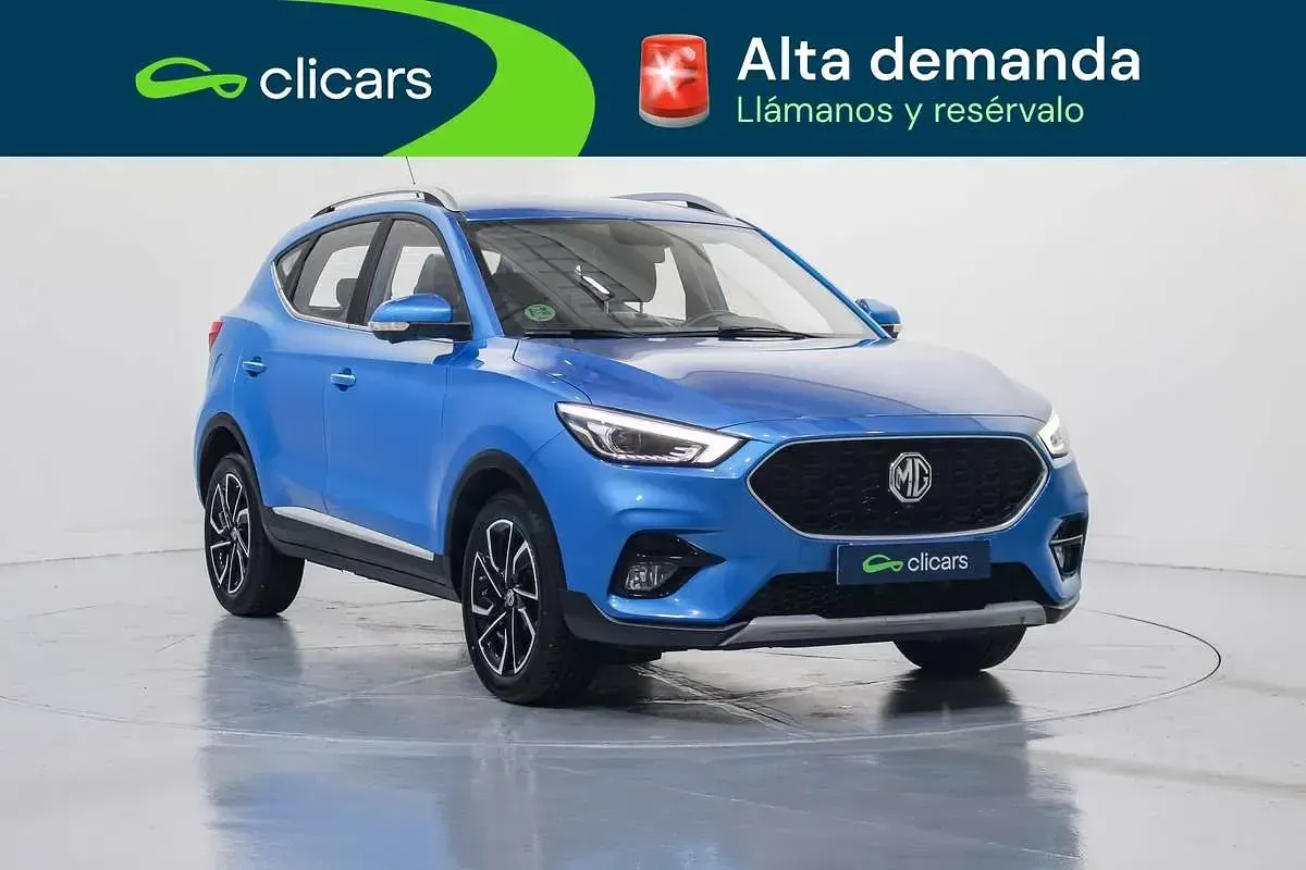Usado MG ZS Luxury 106 CV (77 kW) 2023 Azul SUV