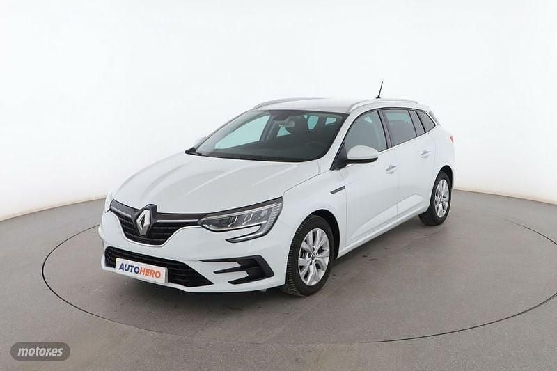 Blanco Usado 2020 Renault Mégane GrandTour Intens Familiar | 10.799 € (Buen precio) - Imagen 1/3