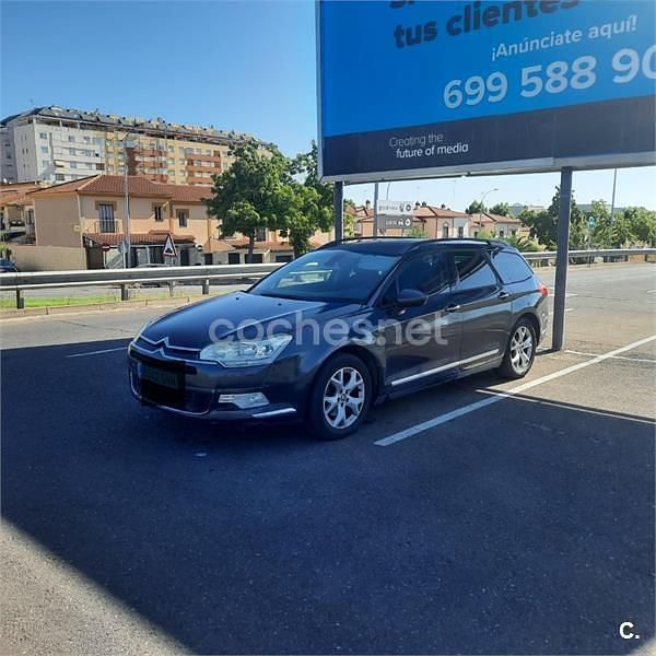 Usado Citroën C5 138 CV (101 kW) 2009 Negro Familiar