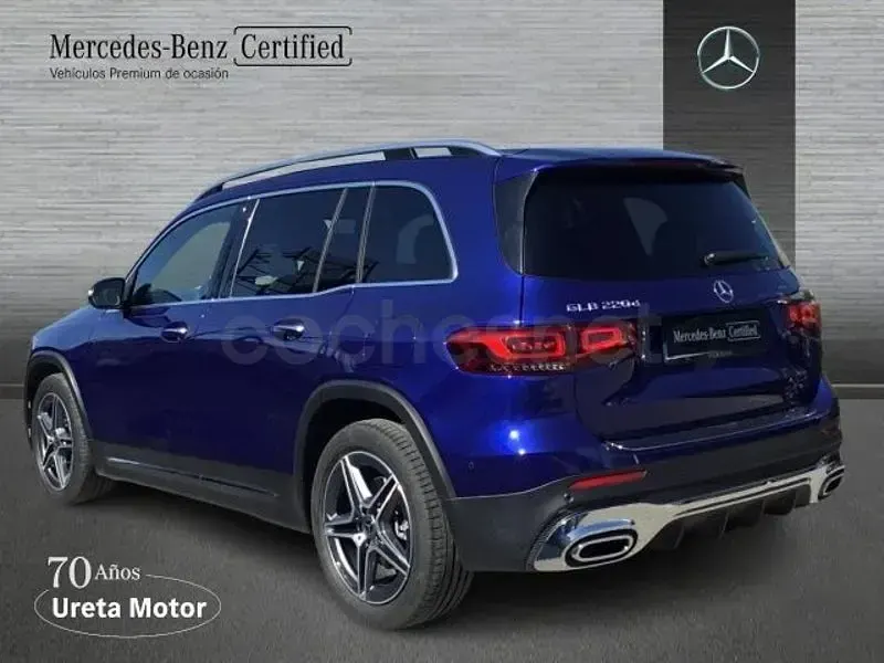 Usado Mercedes GLB220 190 CV (139 kW) 2021 Azul SUV