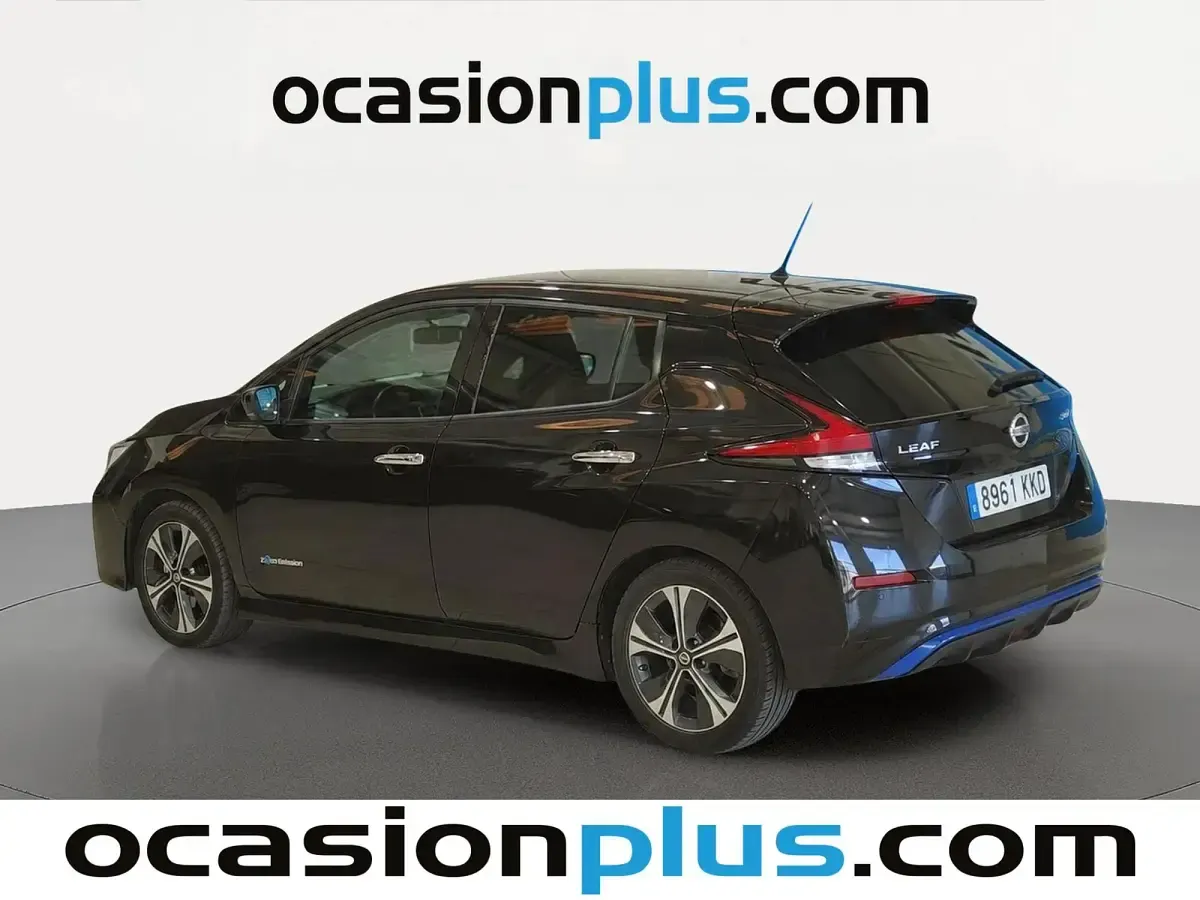 Usado Nissan Leaf N-Connecta 110 kW (150 CV) 2018 Negro Utilitario