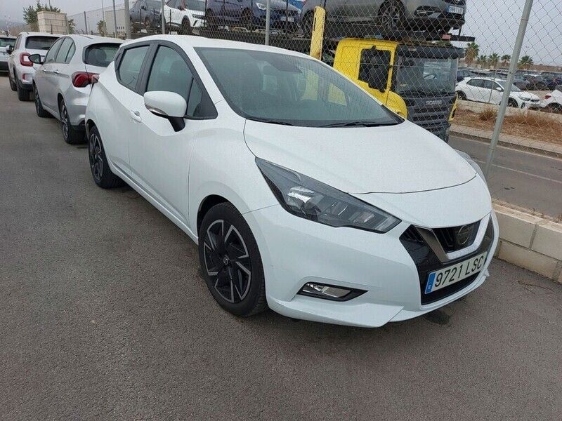 Usado Nissan Micra Acenta 92 CV (67 kW) 2021 Blanco Utilitario