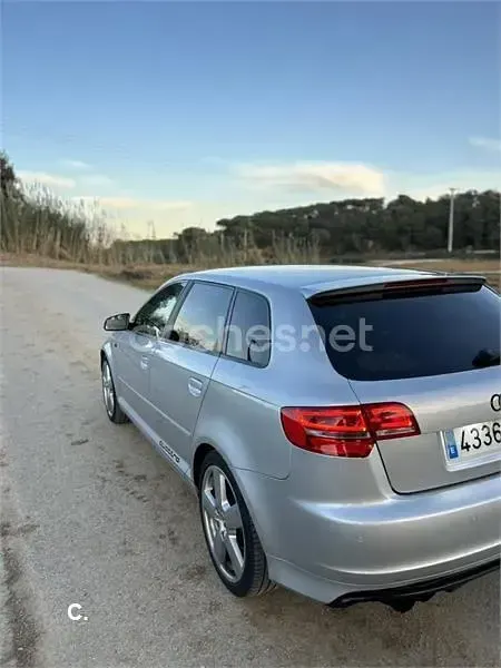 Usado Audi A3 Ambition 200 CV (147 kW) 2008 Gris / plata Utilitario