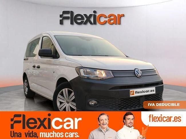 Blanco Usado 2021 VW Caddy Trendline Monovolumen | 21.790 € (Precio justo) - Imagen 1/4