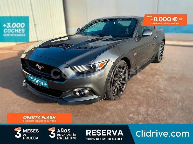 Gris / plata Usado 2016 Ford Mustang GT Coupe | 38.390 € (Precio justo) - Imagen 1/3