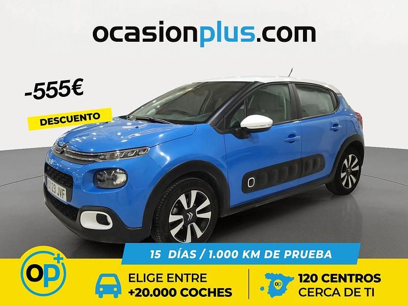 Azul Usado 2016 Citroën C3 Feel Berlina | 7500 € (Un poco caro) - Imagen 1/4