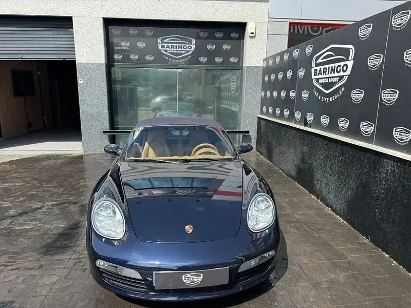 Käytetty Porsche Boxster 240 HP (176 kW) 2006 Sininen Avoauto