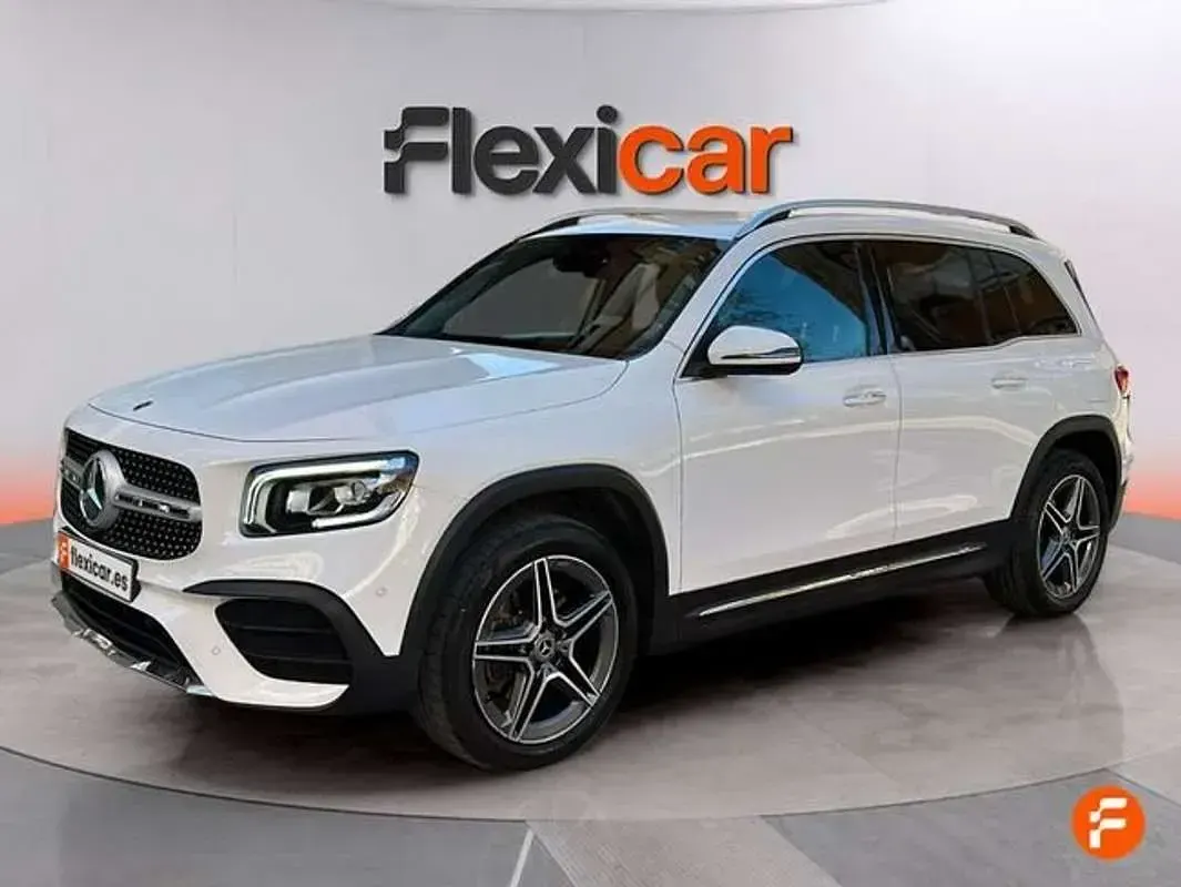 Usado Mercedes GLB200 150 CV (110 kW) 2022 Blanco SUV