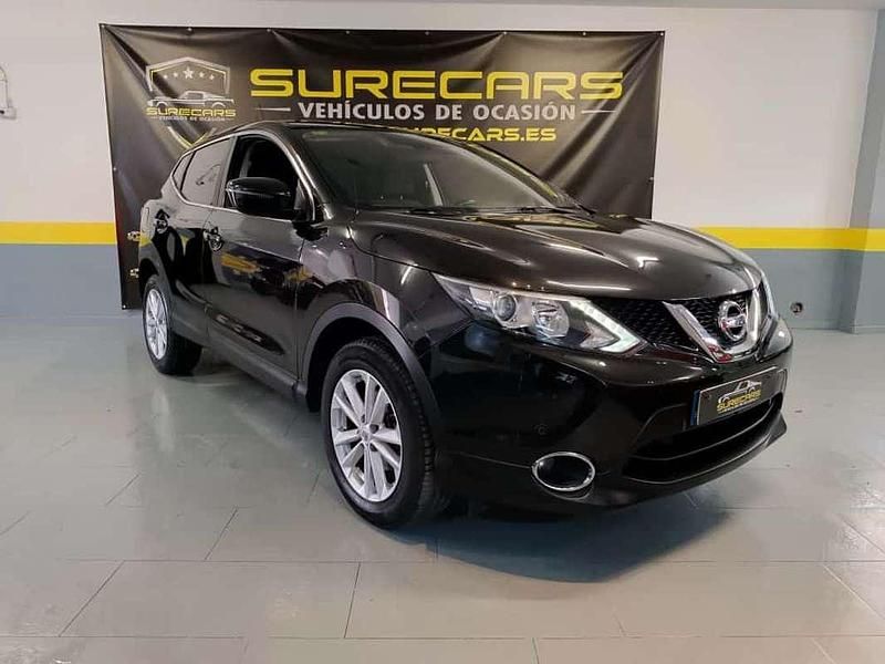 Negro Usado 2015 Nissan Qashqai Acenta SUV | 10.990 € (Precio justo) - Imagen 1/4