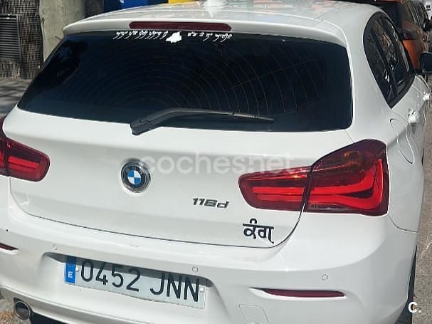 Usado BMW 116 116 CV (85 kW) 2016 Blanco Utilitario
