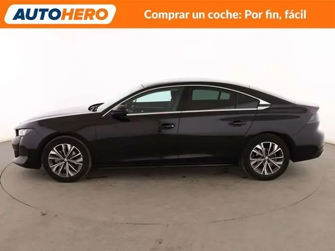Usado Peugeot 508 Allure 131 CV (96 kW) 2021 Negro Berlina
