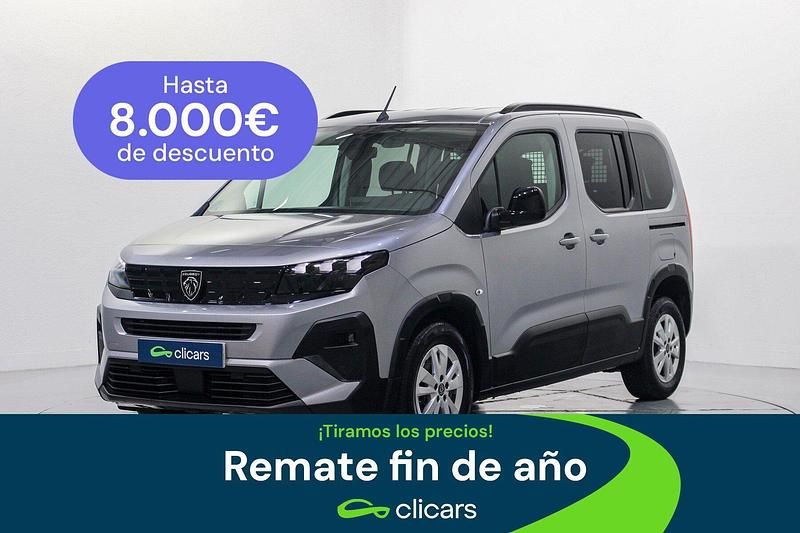 Gris Usado 2024 Peugeot Rifter Allure Monovolumen | 21.490 € (Precio justo) - Imagen 1/4
