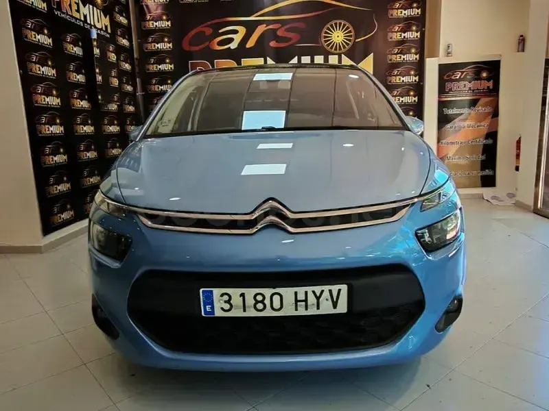Usado Citroën C4 Picasso Attraction 92 CV (67 kW) 2014 Azul Monovolumen