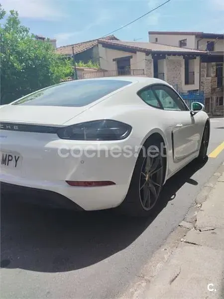 Usado Porsche 718 Cayman 300 CV (220 kW) 2019 Blanco Coupe