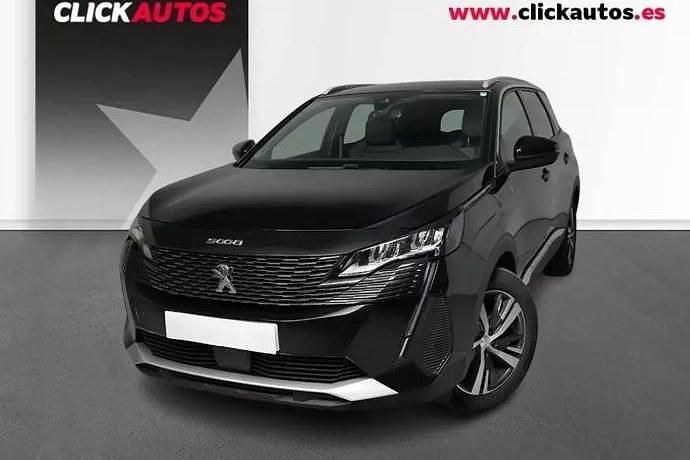 Negro Usado 2024 Peugeot 5008 Allure Monovolumen | 24.300 € (Super precio) - Imagen 1/4