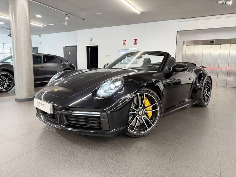 Negro jet metalizado Usado 2020 Porsche 911 Turbo S Descapotable | 236.900 € (Precio justo) - Imagen 1/4