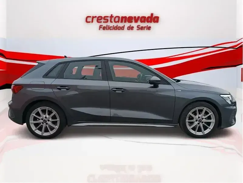 Usado Audi A3 S-Line 150 CV (110 kW) 2023 Gris Berlina