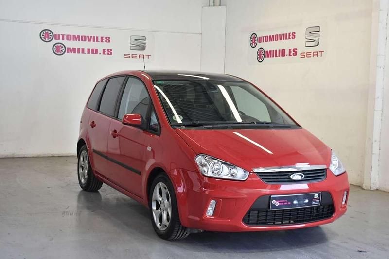 Rojo Usado 2007 Ford C-MAX Monovolumen | 5100 € (Caro) - Imagen 1/4
